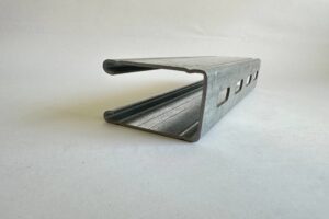 Galvanized guide profile 41x62 mm for solar panels 2