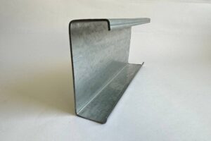 Galvanized guide profile C-shaped 120x43x9 mm 2