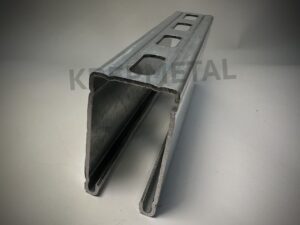 Galvanized guide profile 41x76 mm for solar panels 4