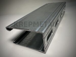 Galvanized guide profile 41x76 mm for solar panels 3