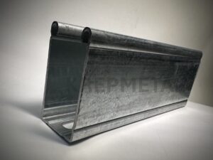 Galvanized guide profile 41x76 mm for solar panels 2