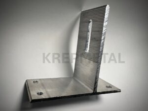 Aluminum T-bracket for bitumen roof 2